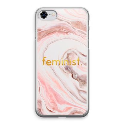 Feminist: iPhone 8 Transparant Hoesje