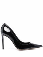 Alexandre Vauthier escarpins Alex en cuir verni - Noir - thumbnail