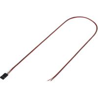 TRU COMPONENTS 1244003 Afgemonteerde kabel Totaal aantal polen: 3 Rastermaat: 2.54 mm 1 stuk(s)