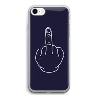 F**k U: iPhone SE 2020 Transparant Hoesje