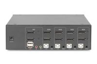 Digitus DS-12882 KVM-switch Zwart - thumbnail