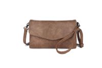 Wimona Envelop Schoudertasje / Clutch Alessandra Taupe