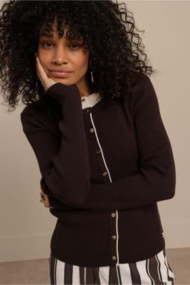Sienna cardigan - espresso - 13603 Sienna cardigan - espresso - 13603