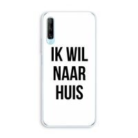 Ik wil naar huis: Huawei P Smart Pro Transparant Hoesje