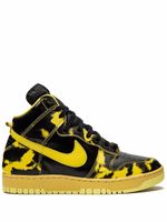 Nike baskets montantes Dunk 1985 'Yellow Acid Wash' - Noir - thumbnail