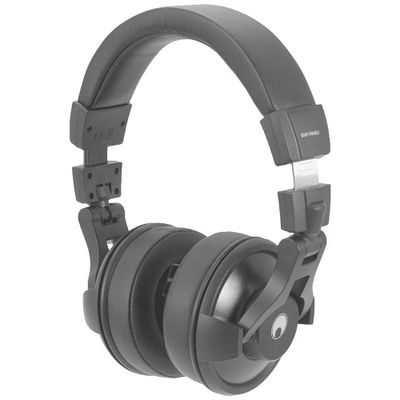 Omnitronic SHP-740DJ Over Ear koptelefoon Kabel Stereo Zwart DJ