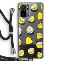 When Life Gives You Lemons...: Xiaomi Redmi Note 10 Pro Transparant Hoesje met koord