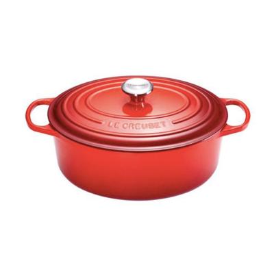 LE CREUSET - Signature - Braadpan ovaal 31cm 6,30l Kersenrood