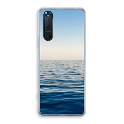 Water horizon: Sony Xperia 5 II Transparant Hoesje