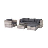 sweeek - Wicker loungeset 5 plaatsen