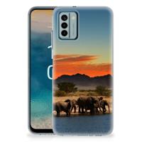 Nokia G22 | TPU Hoesje | Olifanten