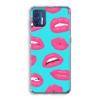 Bite my lip: Motorola Moto G9 Plus Transparant Hoesje