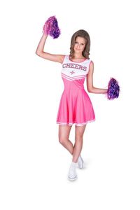 Cheerleader Kostuum Dames Roze