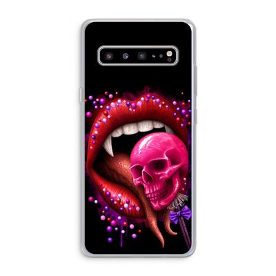 Dodelijk zoet: Samsung Galaxy S10 5G Transparant Hoesje