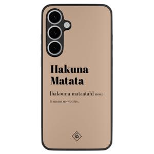 Samsung Galaxy S24 FE hoesje - Hakuna matata