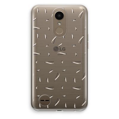 Hipster stripes: LG K10 (2017) Transparant Hoesje
