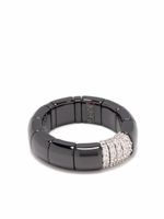 Roberto Demeglio bague Domino en or blanc 18ct ornée de diamants - Argent