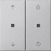 GIRA S3000 bedieningselement intelligent aluminium 536326