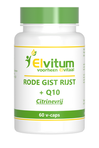 Elvitum Rode Gist Q10 Vegicaps