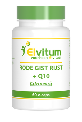 Elvitum Rode Gist Q10 Vegicaps