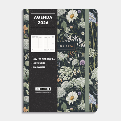 A5 Agenda 2026 Weidebloemen