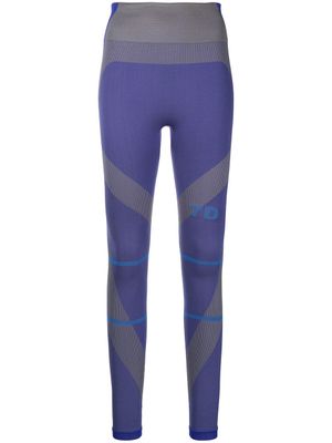 7 DAYS Active collants à logo imprimé - Bleu