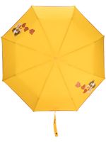 Moschino parapluie compact à motif Teddy Bear - Jaune - thumbnail