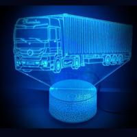 3D LED LAMP - MERCEDES MET TRAILER