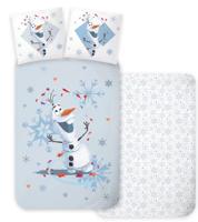 Frozen Olaf Dekbedovertrek 100 x 135 cm - Katoen - 40 x 60 cm