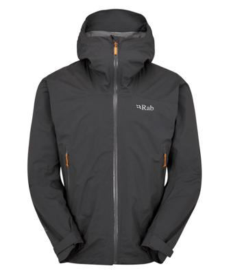 Rab Downpour Light Softshell Jas Heren Anthracite XL