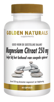 Golden Naturals Magnesium Citraat 250 mg