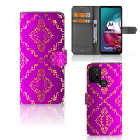 Wallet Case Motorola Moto G10 | G20 | G30 Barok Roze