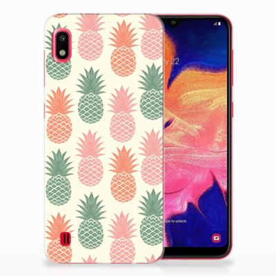 Samsung Galaxy A10 | Siliconen Case | Ananas