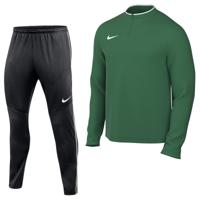 Nike Dri-FIT Park 26 Trainingspak 1/4-Zip Donkergroen Zwart