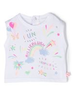 Billieblush t-shirt en coton à imprimé graphique - Blanc