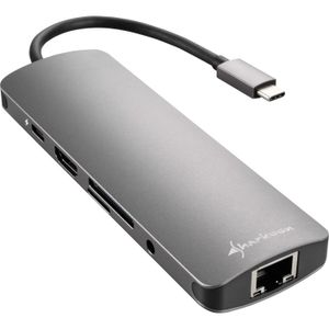 Sharkoon USB 3.0 Type C Combo Adapter dockingstation