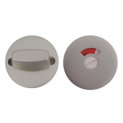 Ivana aluminium WC rozetten - Economy - rond 51 mm - F1 - stift 8 mm