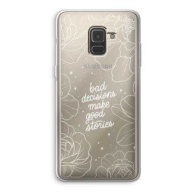 Good stories: Samsung Galaxy A8 (2018) Transparant Hoesje