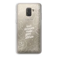 Good stories: Samsung Galaxy A8 (2018) Transparant Hoesje