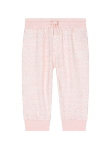 Dolce & Gabbana Kids legging à logo imprimé - Rose