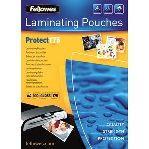 Fellowes 175 micron lamineerhoes glanzend A4 - 100 pak