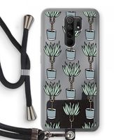 Boompje: Xiaomi Redmi 9 Transparant Hoesje met koord