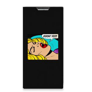 Samsung Galaxy S22 Ultra Hippe Standcase Popart Oh Yes