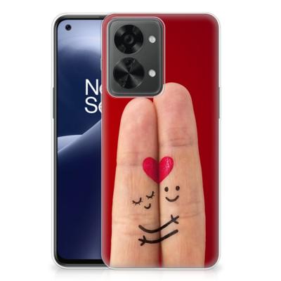 OnePlus Nord 2T | Sillicone Back Cover | Liefde - Origineel Romantisch Cadeau