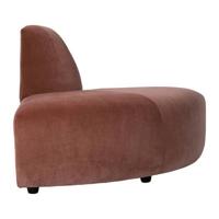 HKliving Jax Bank Element - Hoekstuk Rond - Royal Velvet - Magnolia HKliving Jax Bank Element - Hoekstuk Rond - Royal Velvet - Magnolia