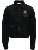 JW Anderson veste Sim Card en coton - Noir - thumbnail