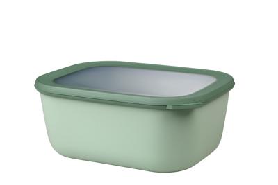Mepal multikom cirqula rechthoekig 3000 ml nordic sage