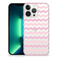 iPhone 13 Pro Max | TPU bumper | Waves Roze