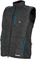 Makita cv102dzm | verwarmd vest m | zonder accu's & lader | inclusief jasadapter