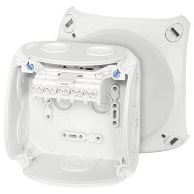 Hensel 62000003 Verdeeldoos Halogeenvrij, Verzegelbaar (l x b) 104 mm x 104 mm 1 stuk(s)